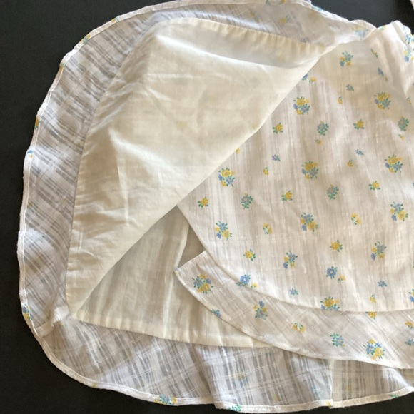 🎉 3 For 20 COPPER KEY Girl Floral Wrap With Tie Mini Skirt Size 6 Ruffle Hem NWT - Picture 3 of 5